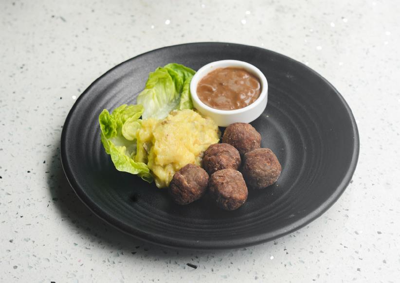 TNL Meatball Jr - Mushroom Sauce